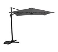 Parasol jardin déporté - 2.5 x 2.5 m - Gris