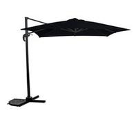 Parasol Jardin déporté - 2.5 x 2.5 m - Noir