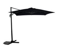 Parasol Jardin Déporté - 2.5 X 2.5 M - Noir Noir