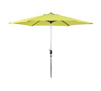 Parasol jardin droit Alu "Sol" - Rond - Ø 3m - Vert