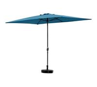 Parasol jardin "Sol 2" - Rectangle - 2 x 3 m - Bleu