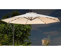 Parasol LED de Swing & Harmonie : 300 cm / Rouge