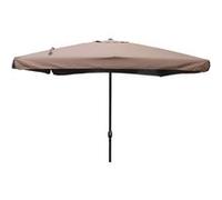 Parasol marron carré 2,95 x 2,95 m PALERME CONCEPT USINE Marron G
