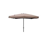 Parasol marron carré 295 x 295 m PALERME
