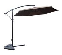 Concept Usine Parasol déporté rond PORTICCIO Ø 300 cm Chocolat