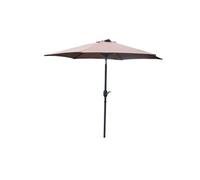 Parasol marron rond 25 x 25 m COME