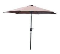 Come parasol marron rond 25 x 25 m