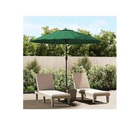 Parasol met aluminium paal 270 cm groen47304