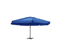 Vidaxl Parasol De Jardin Avec Mât En Aluminium 600 Cm Bleu Azuré Bleu