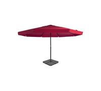 Parasol met draagbare voet rood276325
