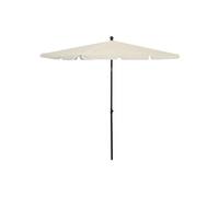 Vidaxl Parasol De Jardin Avec Mât 210x140 Cm Sable