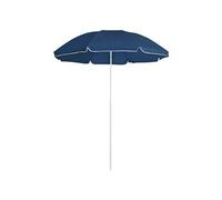 Parasol met stalen paal 180 cm blauw315541