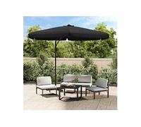 Parasol d'Extérieur avec Mât en Acier Pare-soleil Abri de Soleil Vert vidaXL