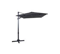 Parasol Milad 200x300 gris mât gris