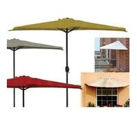 PARASOL MURAL PARASOL MURAL MEZZALUNA ROND ALUMINIUM BALCON EXTÉRIEUR 37704V
