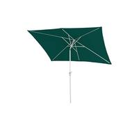 Parasol N23, Parasol De Jardin, 2x3m Rectangulaire Inclinable, Polyester/Alu 4,5kg Protection Uv 50+ Vert Vert