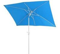 Parasol N23, 2x3m rectangulaire inclinable, polyester/aluminium 4,5kg bleu Bleu G
