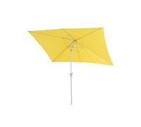 Mendler Parasol N23 2 x 3 m rectangulaire inclinable polyester/aluminium 4,5 kg jaune