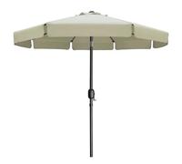 Parasol Octogonal - Marbueno Summer - D300 Cm - Beige - Polyester - 8 Baleines - Acier - Résistant À La Rouille Multicolore