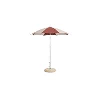 HAY Parasol Terrazza Octagon Off-white-burgundy