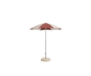 Parasol Octogonal Terrazza Blanc Cassé/ Bordeaux