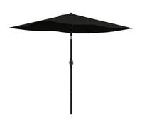 Parasol - Outsunny - 290x200x248cm - Aluminium - noir