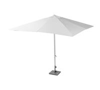 PARASOL PARE-SOLEIL DE JARDIN BLANC 3X3 M H 2,65 M EN ALUMINIUM MOD. MICHIGAN