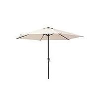 Parasol Pied Central Polar Taupe Hexagonal, L.263 X L.262 Cm