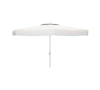 Marbueno Parasol Blanc Polyester Aluminium Ø 300 cm