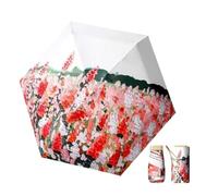 Parasol pliable en plastique noir pour peinture à l'huile, convient pour les jours ensoleillés et pluvieux., 06