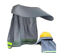 Parasol pour casque de protection | Visière de protection solaire Accessoires de casque | Bandes réfléchissantes Accessoires de casque pour entrepôt Jardinage Hommes Femmes Extérieur