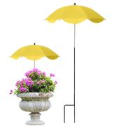Parasol pour - Housse de jardin pliable - 103 x 60 cm - 310 g - Protection UV avec structure en os de fer - Protection portable pour cour, pelouse, terrasse, pot de fleurs, système de