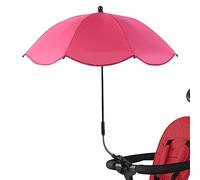 Parasol pour poussette | Protection UV 50+ | Parasol à clipser | Réglable à 360° | landau