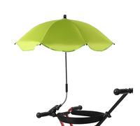 Parasol Poussette Bébé Universelle, Ombrelle Poussette Universelle Anti UV (Vert)