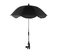 Parasol Poussette Universelle Anti Uv 50+, Ombrelle Pour Poussette Bebe, Pare Soleil Bebe Avec Pince Réglable Et Bras Flexible À 360° Pour Landau Poussette,Vélo,Fauteuil Roulant,Plage