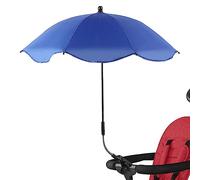 Parasol Poussette Universelle Anti Uv 50+, Ombrelle Pour Poussette Bebe, Pare Soleil Bebe Avec Pince Réglable Et Bras Flexible À 360° Pour Landau Poussette,Vélo,Fauteuil Roulant,Plage