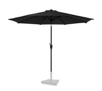Parasol Recanati Ø300cm - Parasol Haute Qualité Premium | Anthracite/Noir