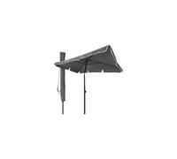 Parasol rectangulaire 2x1. 25m avec housse de protection gris
