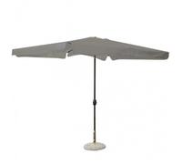 Parasol Rectangulaire - MEDIA WAVE STORE - IMPERIA - 3x2m - Gris - 6 Tiges