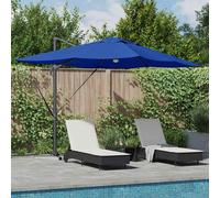 Vidaxl Parasol Déporté - Anthracite Anthracite Polyester Grand