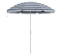 Parasol rond extérieur ajustable 161 x 161 x 193 cm protection durable style mo