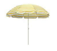 Parasol rond portable pour terrasse, plage, parasol pour parasol et protection contre la pluie, idéal pour les tables de marché, les excursions de pêche, les jardins, les cours et les magasins de