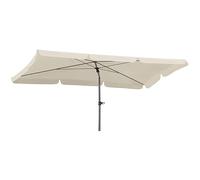 Parasol Schneider Ibiza, nature, env. 180 x 120 cm en 4 parties, rectangulaire