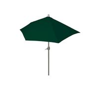 Parasol semi-circulaire Parla 3kg 270cm vert sans pied Vert G