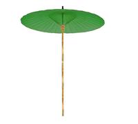 Parasol Shanghai de style chinois 200 cm, parasol de jardin extérieur en bambou, imperméable, protection UV, parasol rond pour piscine, terrasse