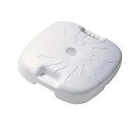 Parasol Socle 18 l Couleur : white 44x44x12cm ipae progarden