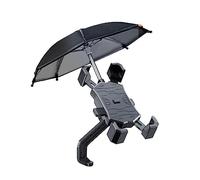 Parasol solide et robuste pour moto, téléphone portable, support de navigation, support de vélo, support de téléphone portable, support de guidon pour téléphone portable, téléphone portable