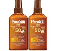 Parasol Spray Mini Huile Sèche 50 FPS Protection & Bronzage (Lot de 2)