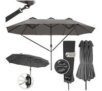 Parasol 460 x 270 cm gris
