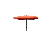 Concept Usine Parasol Palerme droit carré 2,95 x 2,95 m Terracotta marron